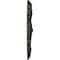 Ekena Millwork Marseille Ceiling Medallion (Fits Canopies up to 7 3/8"), Hand-Painted Bronze, 21"OD x 2"P CM21MABZS - alternate 3